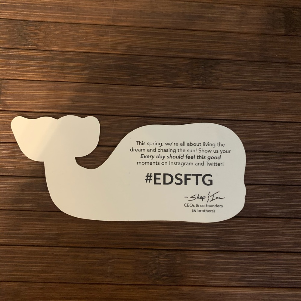 💥NWOT💥 Vineyard Vines Sticker - Picture 2 of 2